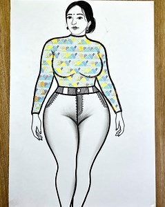 9.2M views · 51K reactions | #Drawing #EasyDrawing #GirlDrawing | Magan Drawing | Facebook