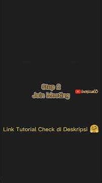 Cara Join Meeting Interview Kerja via Microsoft teams dengan HP