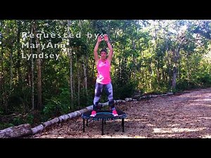20 Minutes 🤩 YOU DID IT 🤩 Rebounder Workout YOUR moves on a Mini Trampoline. APR 2020, 126BPM.