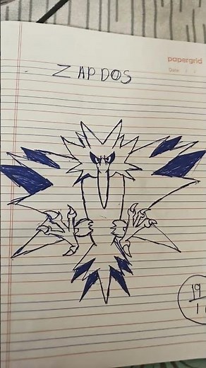 ZAPDOS #drawing #funk #art #pokemon