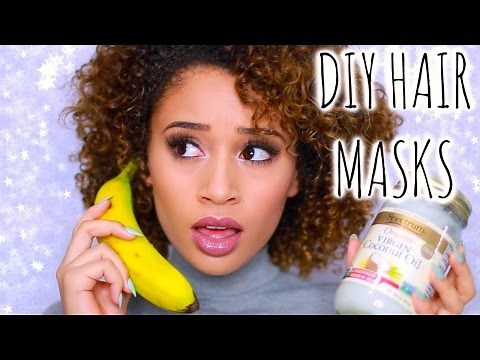 Get Rid of Frizzy Hair! 4 DIY Hair Masks/Treatments