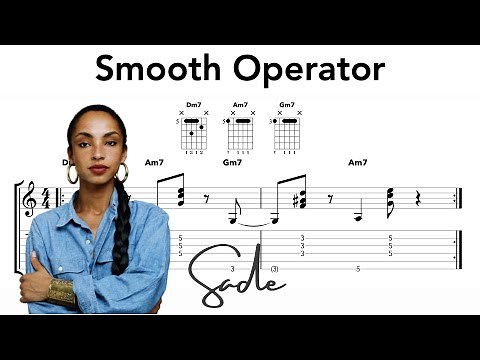 Smooth Operator Guitar Chords - Sade