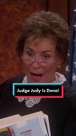 Judge Judy Legal Show Farewell