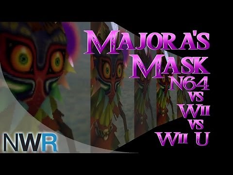 Majora's Mask: N64/Wii/Wii U Comparison