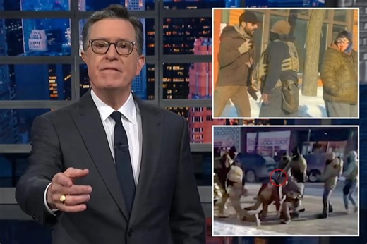 Stephen Colbert blasts Trump administration’s response to Alex Pretti shooting: ‘F—k ICE’