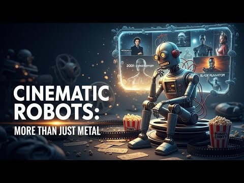 What Do Robots Imply in Cinematic Narratives?