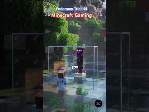 The Enderman Raycast Exploit #minecraft #minecraftshorts