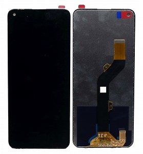 LCD with Touch Screen for Infinix Note 7 - Black (display glass combo folder)