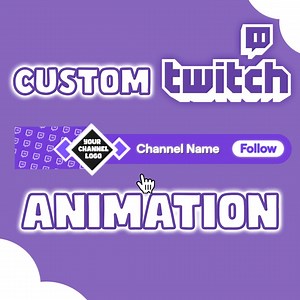 Custom Twitch Follow Animation: Stream Lower Third Alert, Sound Effects - Etsy