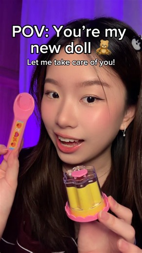 Let me take care of you!🧸💜 #asmr