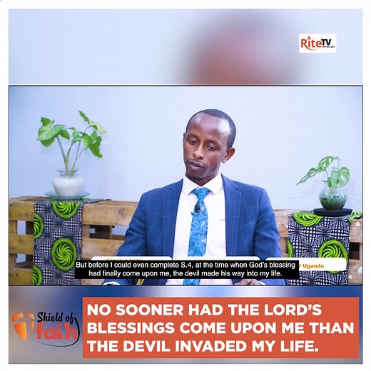 No sooner had the Lord's blessings come upon me than the devil invaded my life. Watch new episodes of Shield of Faith with Godfrey Nuwamanya Rev https://buff.ly/3PqyYBh #ShieldofFaith #RiteTvUganda #Bethelight