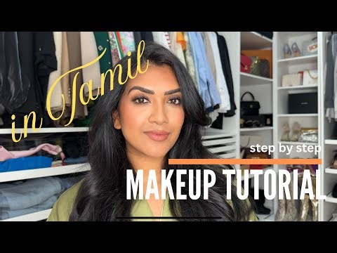 Makeup tutorial in Tamil | Vithya Hair and Makeup