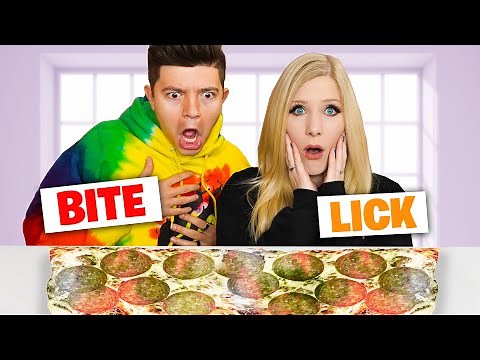 EXTREME Bite, Lick or Nothing Food Challenge with Preston! *GROSS*