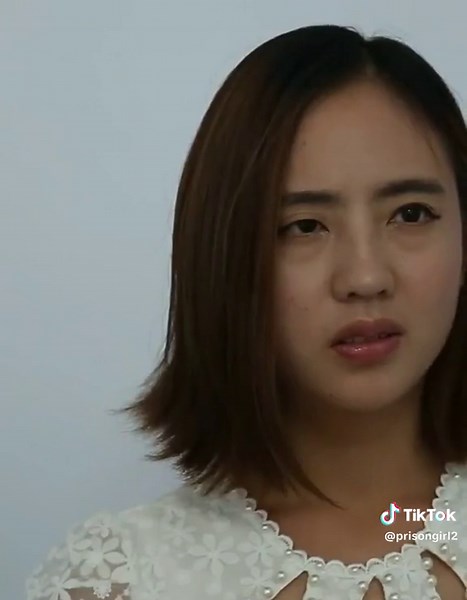 Beautiful Young Woman Sentenced in Lace Dress with Handcuffs and Ankle Restraints