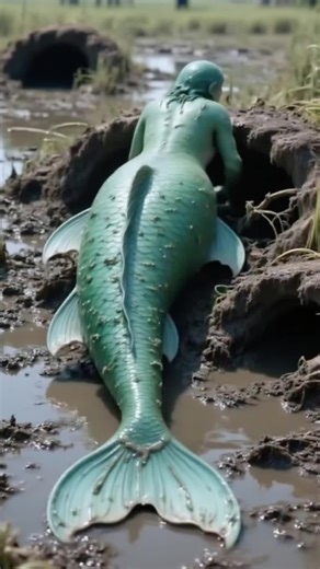 Mermaid Transformation: AI Captures Magic on Land