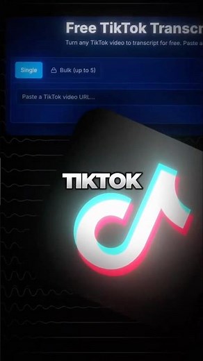 Get ANY TikTok transcripts instantly with AI #aitools #marketers
