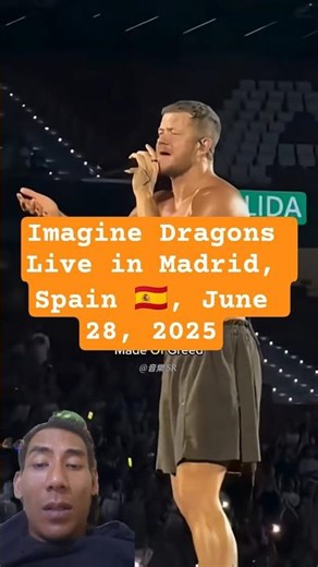 Imagine Dragons Live in Madrid, Spain 🇪🇦, June 28, 2025