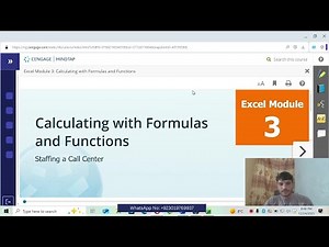 Sam Textbook Project Excel Module 03 Performing Calculations With Formulas and Functions | Textbook