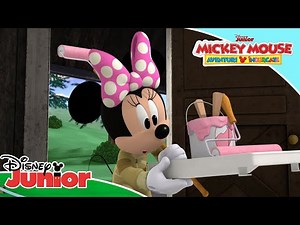 🏝 Casa de Vacanța a lui Minnie | Mickey Mouse: Aventuri Încurcate | Disney Junior România