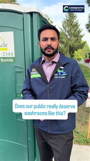 🚻 Does Surrey’s public really deserve washrooms like this? Clean, safe and accessible public washrooms should be part of a growing city’s basic infrastructure. Surrey Conservatives will work to deliver new, well-maintained public washrooms at major transit stops across Surrey—with a focus on cleanliness, safety and accessibility. Surrey deserves better public infrastructure. It’s time for change. #SurreyConservatives #SurreyBC #SurreyElection #BetterSurrey #PublicSafety