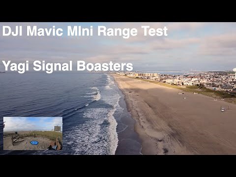 DJI Mavic MIni Range test: With The Yagi Antennas
