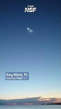 You Could See It From Florida! #StarshipFlight11