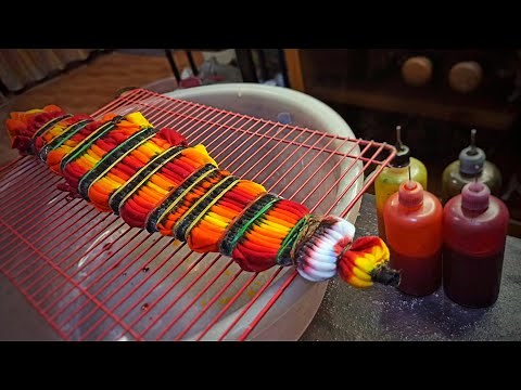 FLAME EYE Tie Dye Tutorial (Eye of Sauron inspired)