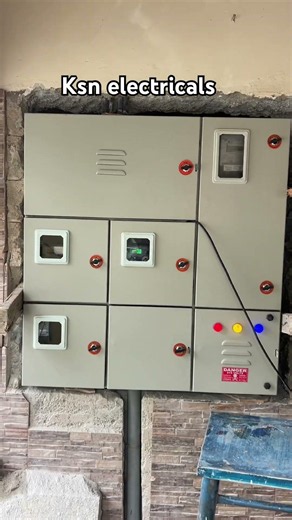 Meter board connection and fixing #electrical #homelighting #electric