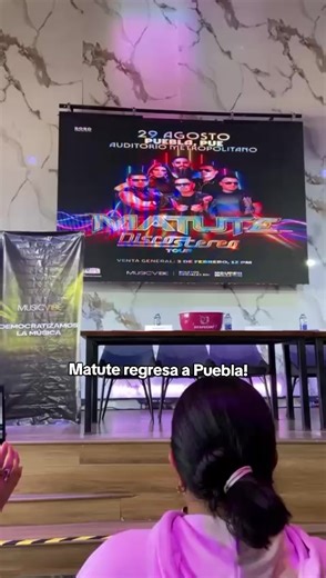 Matute Regresa a Puebla: Concierto Imperdible