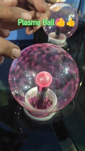Plasma Ball 👍👍👍 #pengetahuan #teknologi #plasma #hiburan