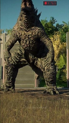 Tyrannosaurus Rex vs Godzilla - Jurrasic World Evolution 2