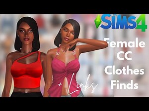 Female CC Haul for The Sims 4 | Must-Have Maxis Match Finds