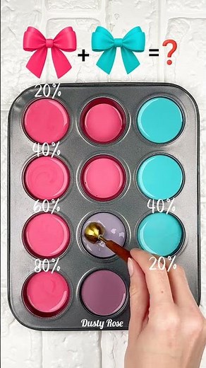 "Vibrant Pink and Aqua Blend: A Stunning Color Fusion"