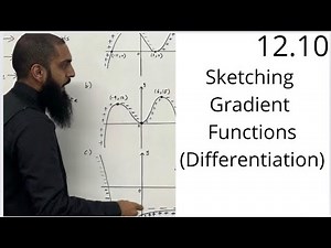 Edexcel AS Level Maths: 12.10 Sketching Gradient Functions