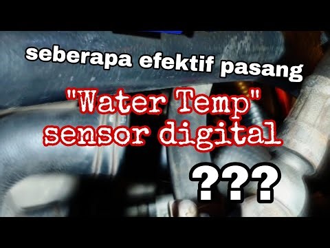 Pasang water temp digital di Nissan Terrano