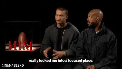 'HIM' has an absolutely bonkers ending, and so I had to ask the stars about filming that final scene