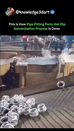 This is How Pipe Fitting Parts Hot Dip Galvanization Process Is Done