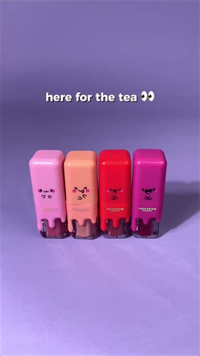 Steeped to perfection! 💋​ A splash of tea, a juicy hint of color, and lips that stay soft all day. These tints are packed with Vitamin E for that comfy, hydrated feel! ✨​ Juicy perks?​ 🧋 Hydrating with a playful pop of color​ 🧋Long-wearing (yes, it stays)​ 🧋 Vitamin E–infused for soft, happy lips​ 🧋 Vegan & cruelty-free #profusioncosmetics #beauty #fyp #makeup