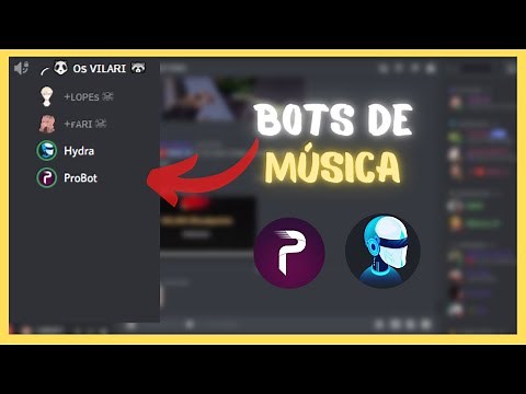 2 MELHORES BOTS de MÚSICA do DISCORD EM 2022 - TUTORIAL DISCORD