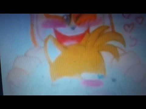 Tails licks Cream feet