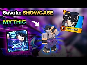 Sasuke SHOWCASE in Jump Star ROBLOX