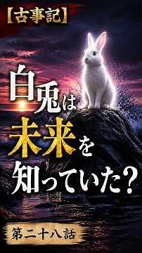 【古事記 第二十八話・ショート】因幡の白兎は"国造り"の始まりだった…
