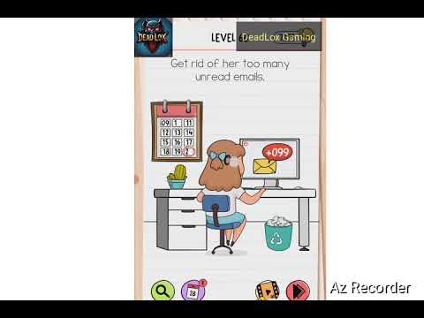 Brain Test All Star IQ Boost Level 60 Get Rid Of Her Too Many Unread emails. Walkthrough