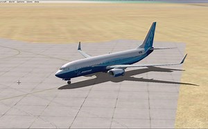 微软模拟飞行10（FSX）：波音737地面推出与滑行教程（up的第一期视频）