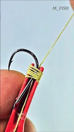 Tie Hooks Fast: The Easiest Knot Tool Hack #diy #gtknot #fishing