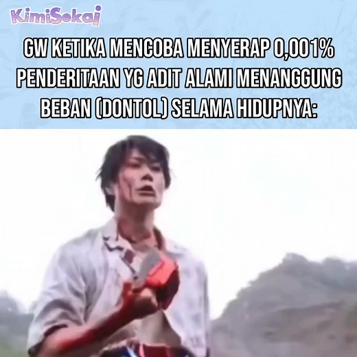 6.3K views · 276 reactions | ️Dit tolongin dit Source scene: Kamen Rider Revice Eps 42 #meme #shitpost #aditsopojarwo #kamenrider | KimiSekai ID | Facebook