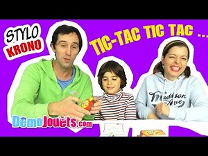 JEU - Stylo Krono ! Le chrono est lancé. Jeu de société en famille - Démo Jouets