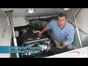 Yanmar 8LV 370 Engine Test 2011- By BoatTest.com