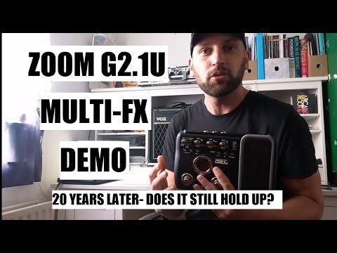 ZOOM G2.1U MULTI FX PEDAL DEMO! - 20 YEARS LATER, CAN IT STILL JAM?