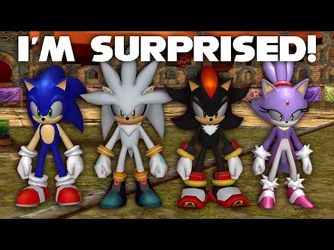 This sonic game has a GREAT party mode!